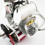 DLE60 EFI Motor UAV Sistema de energía especial 60cc Batería de arranque de desplazamiento Dos tiempos RC Avión Ala fija VTOL DIY